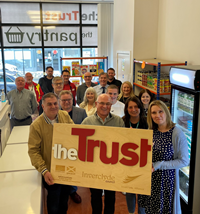 Port Glasgow zero waste food pantry official opening